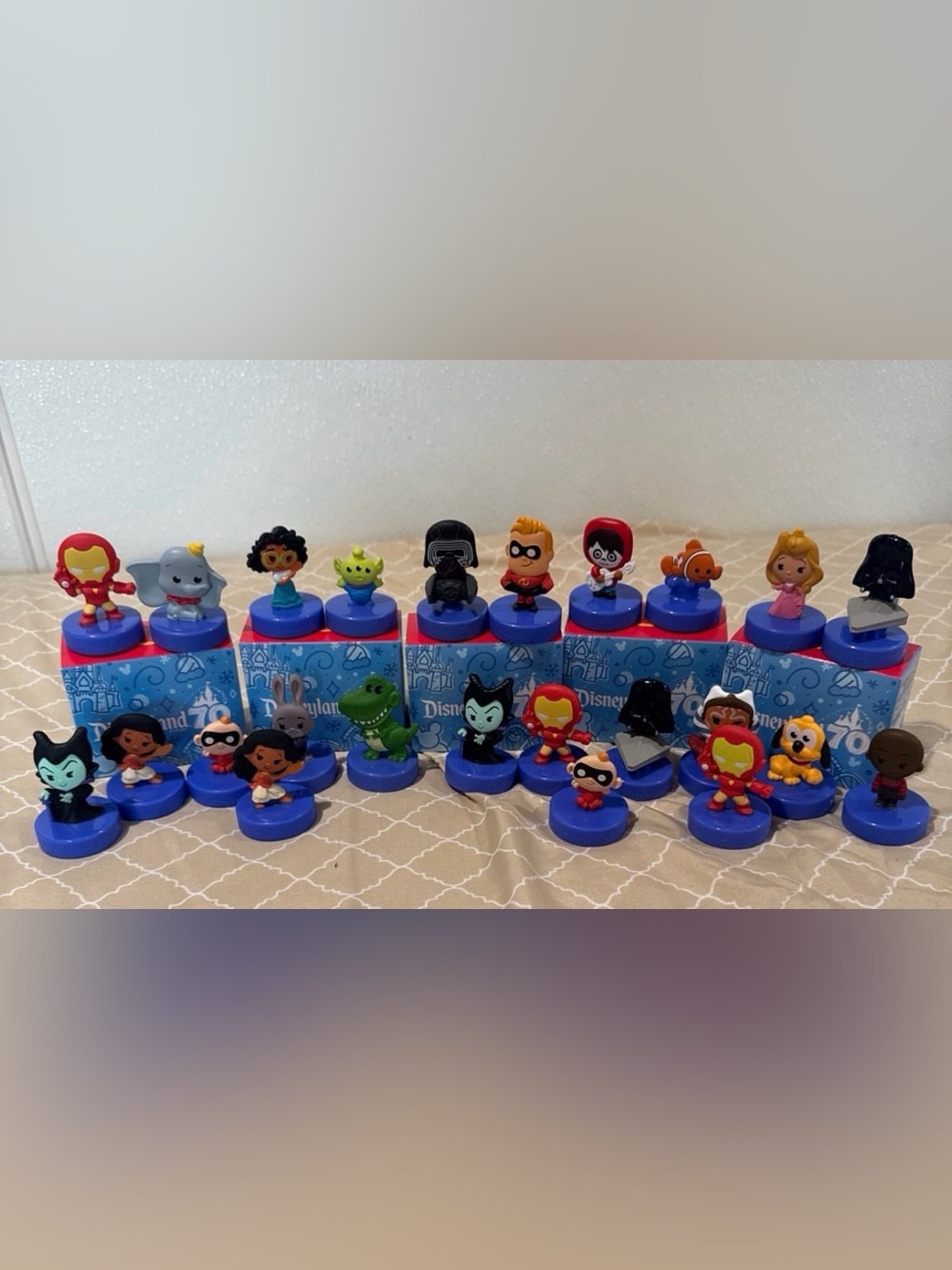 Disneyland 70th Happy Meal Toys